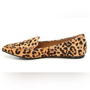 Steve Madden Cow Hair Leopard Print Women's Loafers Flats Size 8.5